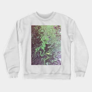 Abstract in Green VII Crewneck Sweatshirt